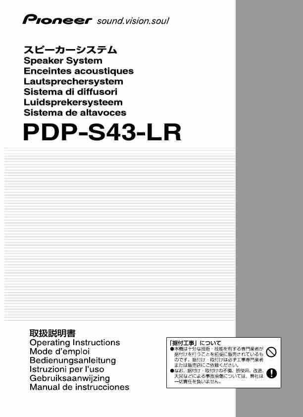 Pioneer Speaker System PDP-S43-LR-page_pdf
